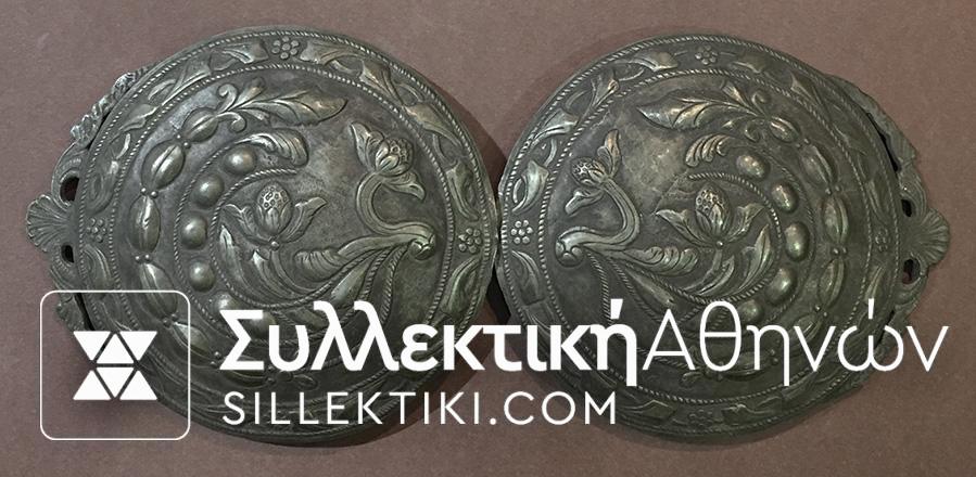 Silver Old Buckle